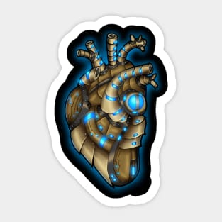 Robot Heart- Arcane punk Sticker